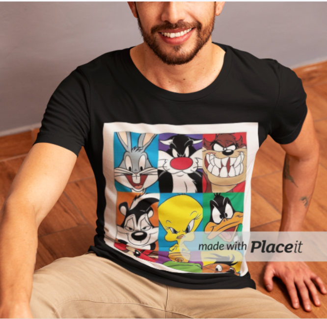 LOONEYTUNES PRINTED T-SHIRT