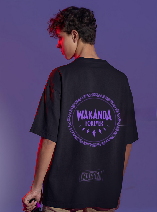 BACK PRINT WAKANDA T-SHIRT
