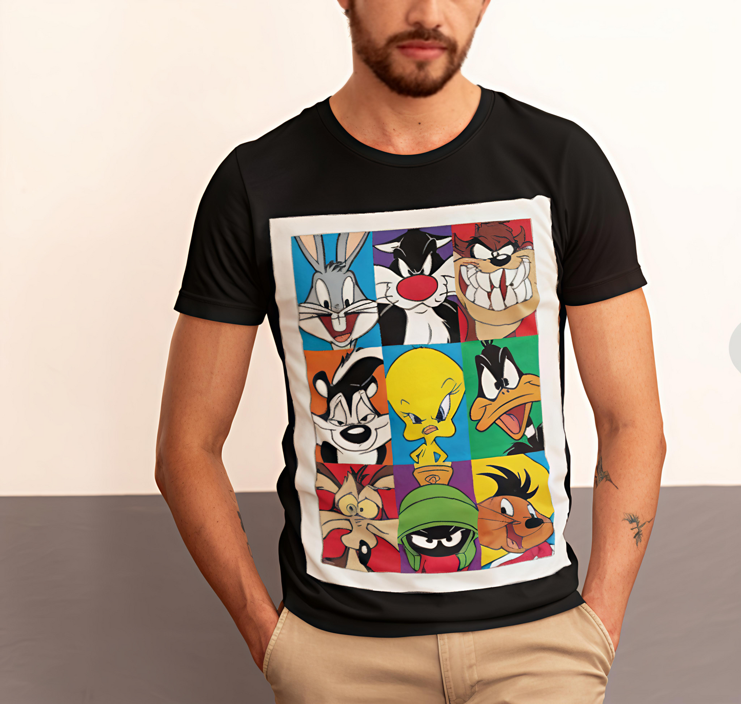 LOONEYTUNES PRINTED T-SHIRT