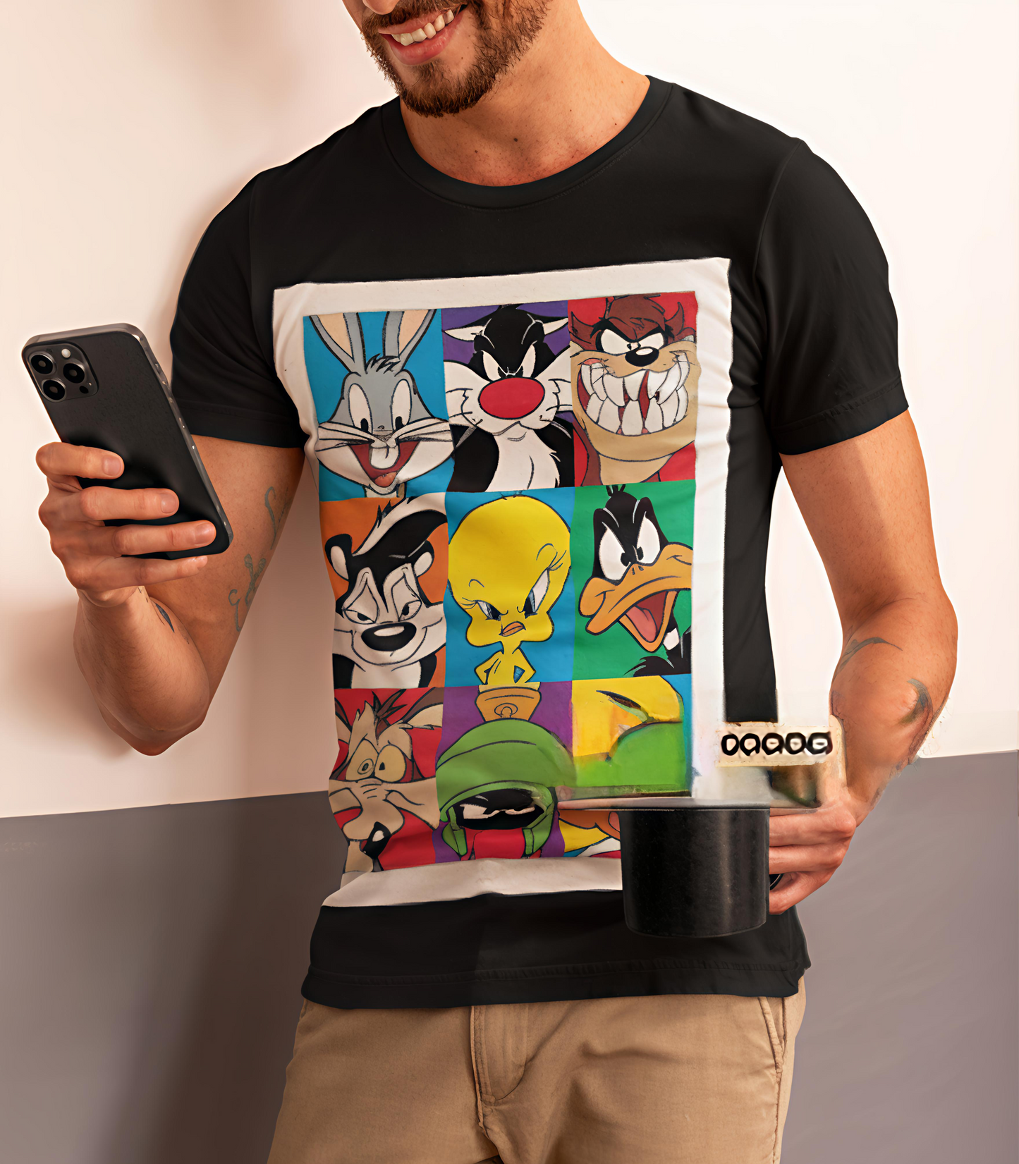 LOONEYTUNES PRINTED T-SHIRT