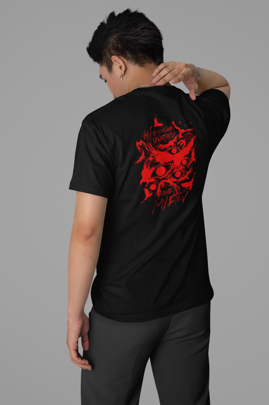 itachi Back Printed Relaxed Fit T-Shirt