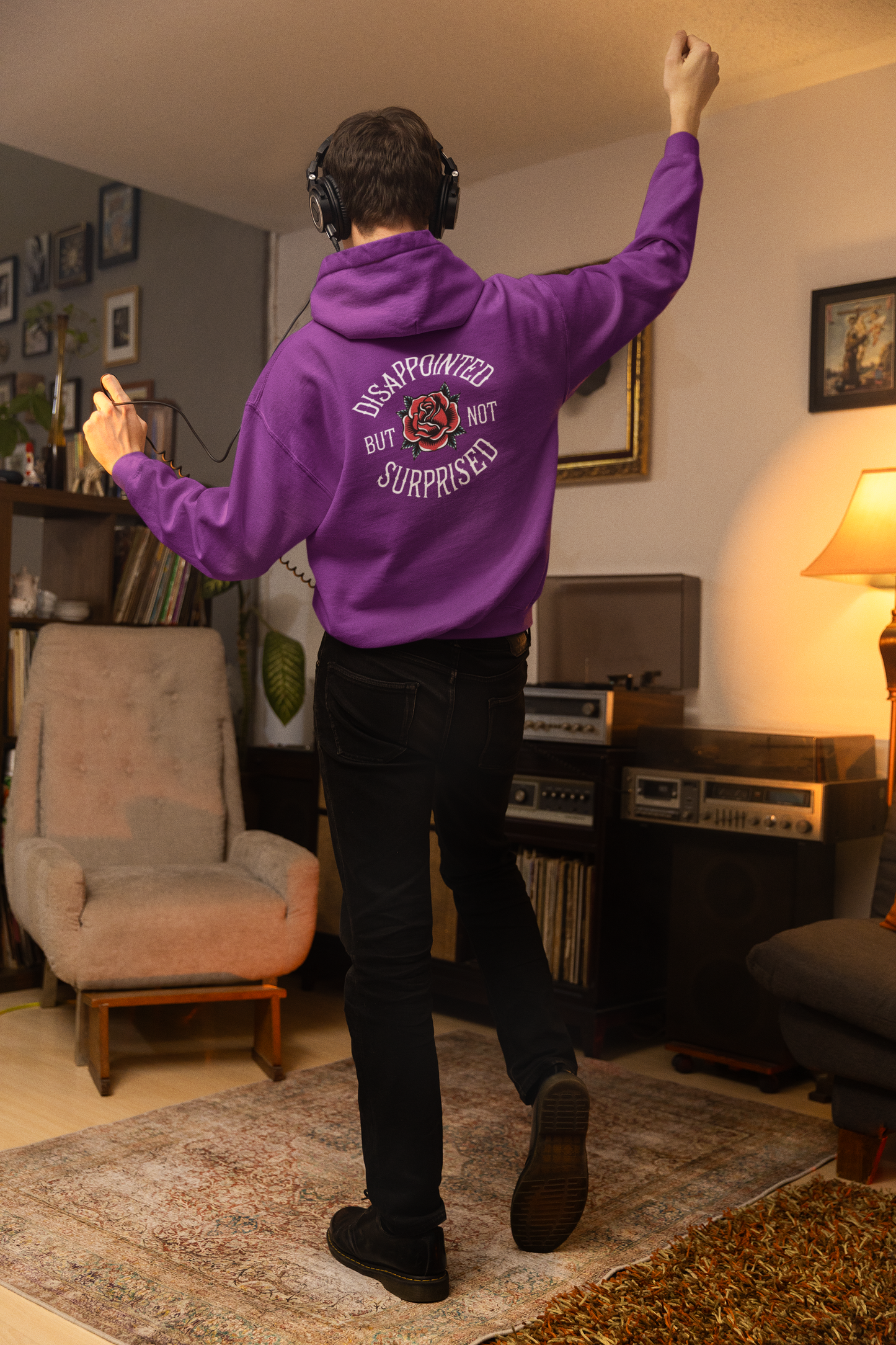 PURPLE HUSH HODDIE