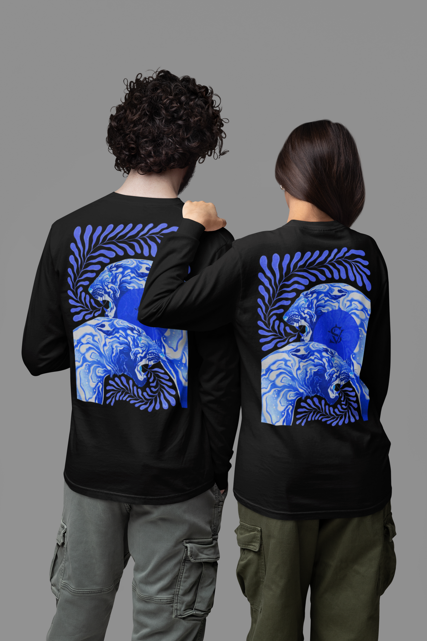 COSMIC TIGER full sleeve t-shirt