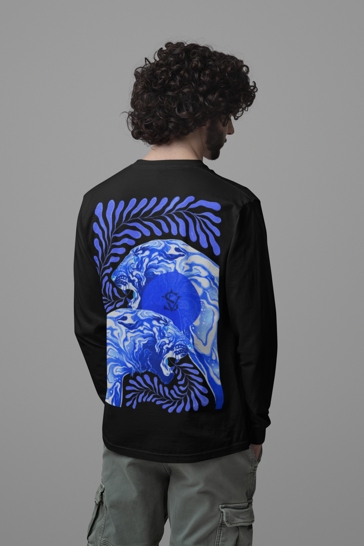 COSMIC TIGER full sleeve t-shirt