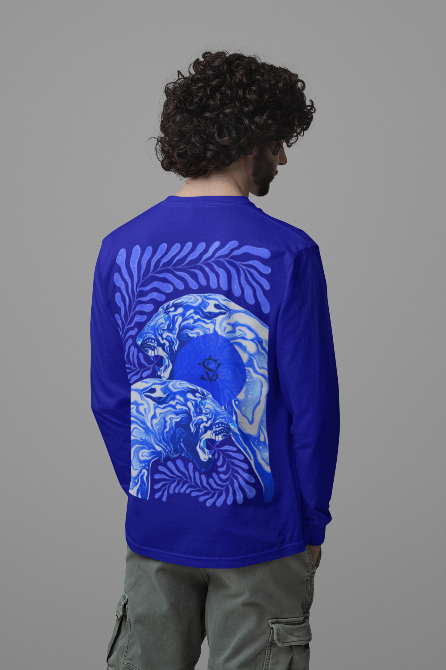 COSMIC TIGER full sleeve t-shirt