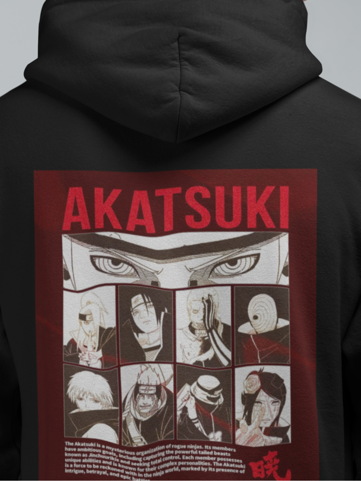 AKATSKUKI Printed Hoodie
