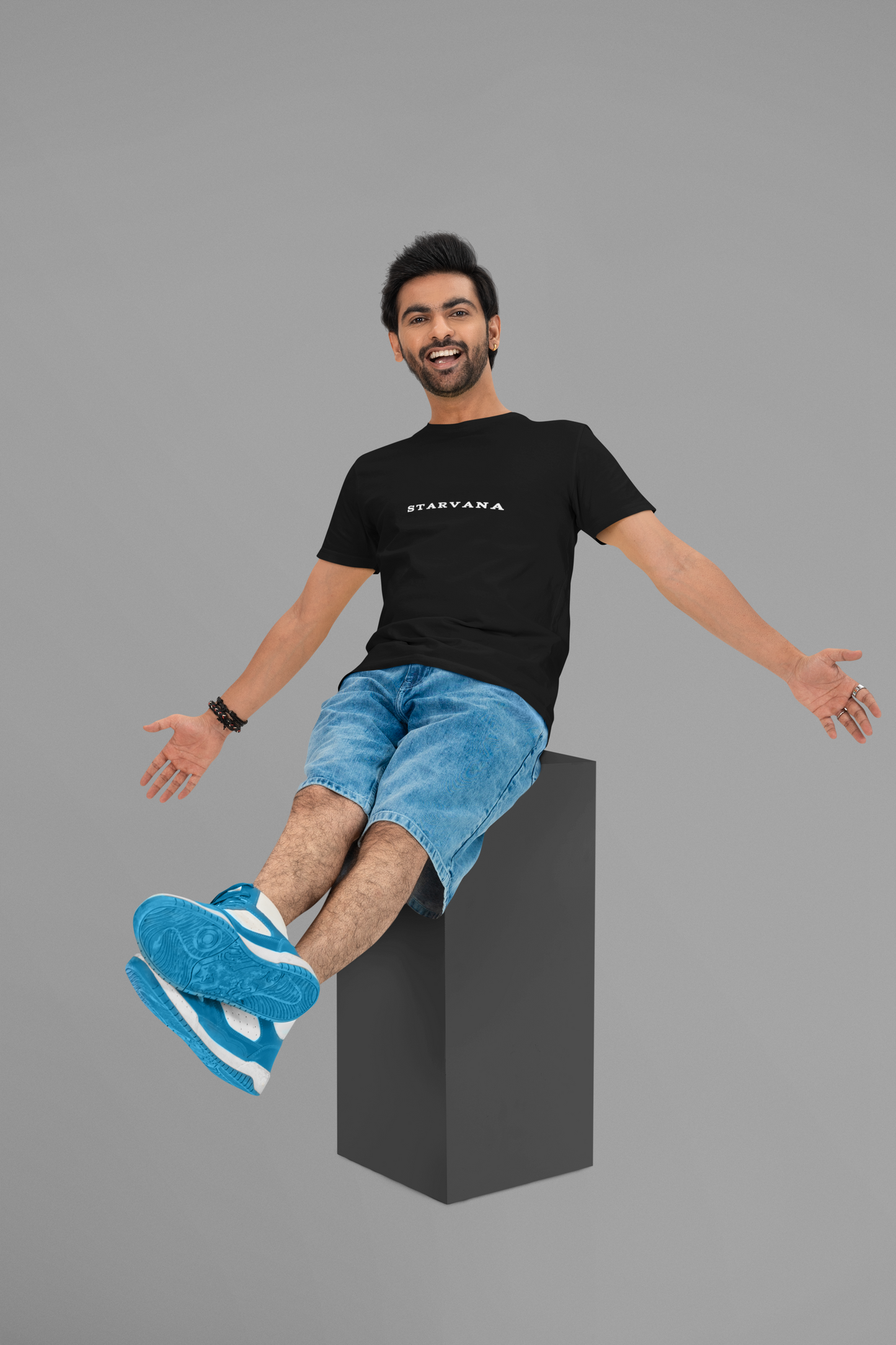 Peace Backprinted Relaxed Fit T-Shirts