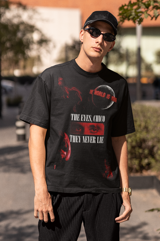 THE EYES THEY NEVER LIE : T-SHIRT